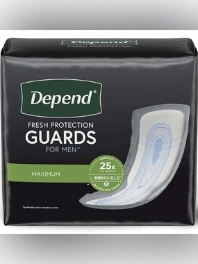 Depend Men's Guards Maximum Protection
Quantity 52